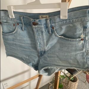 Denim Madewell shorts